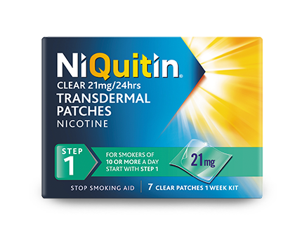 Niquitin Clear Patche step 1