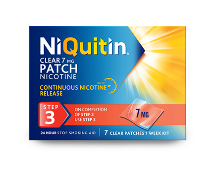 NiQuitin Patch Step 3 - Help you to quit smoking